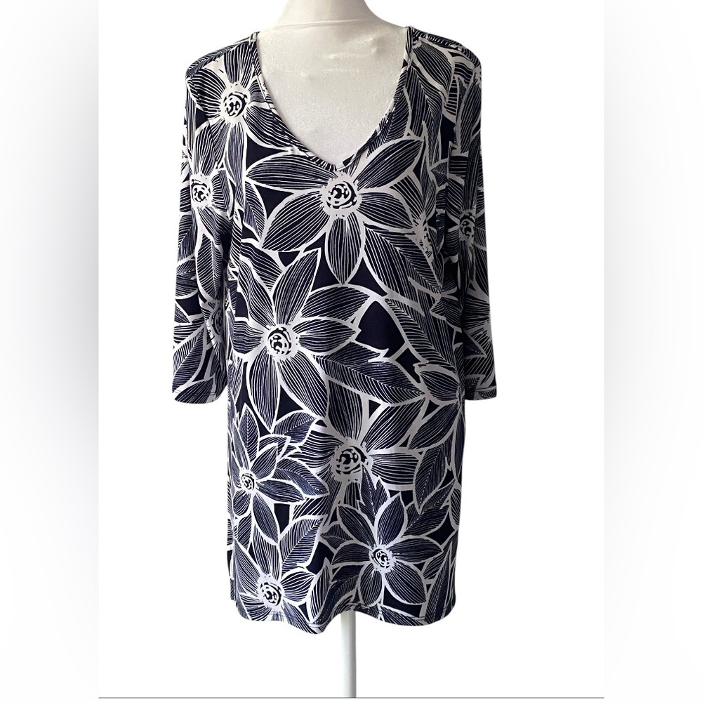 Clara sun woo women’s floral top size L